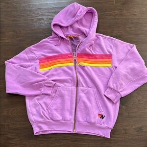 Aviator Nation 5 Stripe Hoodie